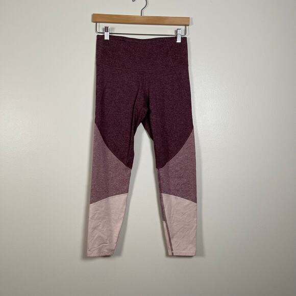 Old Navy • High-Waisted Elevate 7/8-Length Color-Block Leggings - Picture 1 of 5